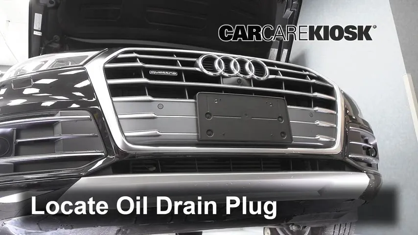 2019 Audi Q5 Prestige 2.0L 4 Cyl. Turbo Aceite Cambiar aceite y filtro de aceite